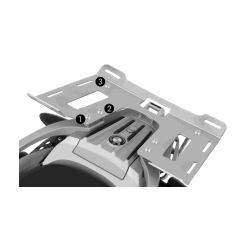 G 650 GS Sertao from 2012 ✓ Extension de porte bagages Hepco-Becker