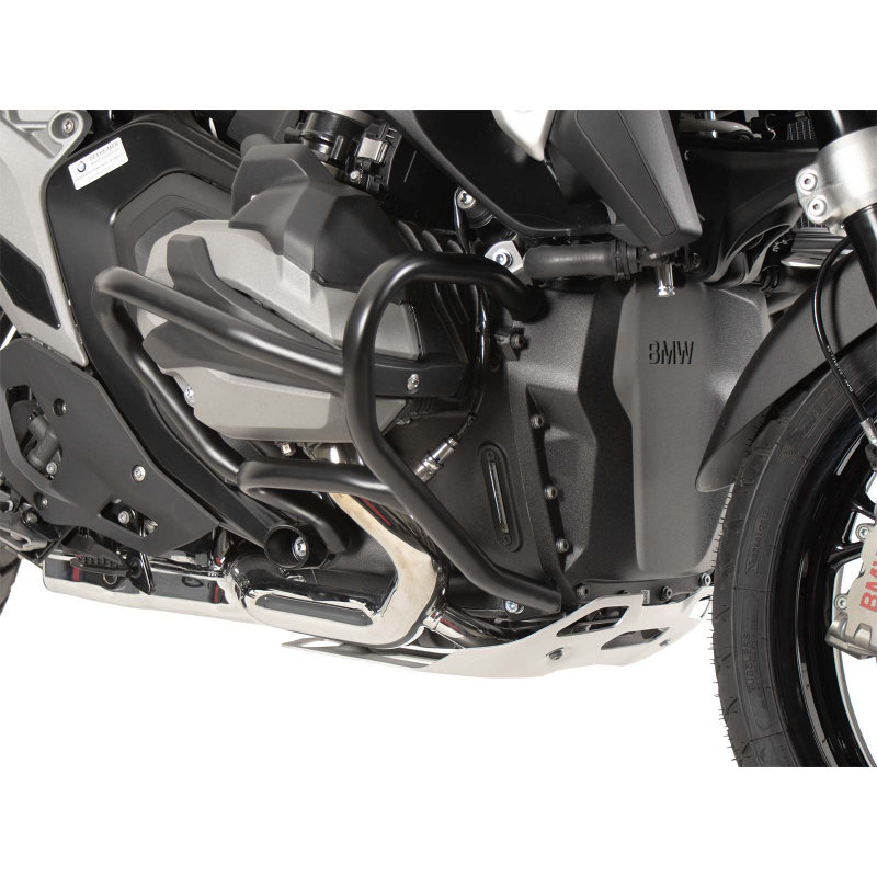 R 1300 GS 2023- ✓ Pare cylindres Hepco-Becker Noir