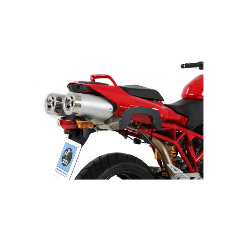 Multistrada 1100 2007-2009 ✓ Supports de sacoches type C-Bow Hepco-Becker