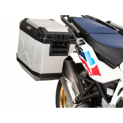 Africa Twin CRF 1100 Adventure Sports à partir de 2024 ✓ Ensemble supports + valises Xplorer Cutout Set - Alu