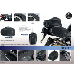 Multistrada 1200/S 2010-2014 ✓ Supports de sacoches type C-Bow Hepco-Becker
