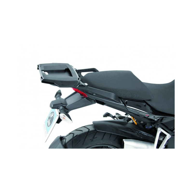 Multistrada 1200/S 2010-2014 ✓ Support de top case Alurack Hepco-Becker