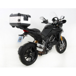 Multistrada 1200/S 2010-2014 ✓ Support de top case Alurack Hepco-Becker