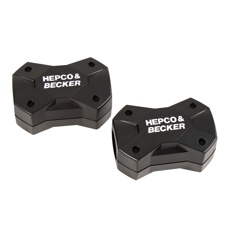 Bagagerie Hepco-Becker / Krauser ✓ JEU DE SLIDEPAD POUR BARRES DE PROTECTION MOTEUR ET RÉSERVOIR AVEC UN DIAMÈTRE DE TUBE DE ...