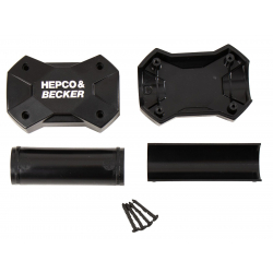 Bagagerie Hepco-Becker / Krauser ✓ JEU DE SLIDEPAD POUR BARRES DE PROTECTION MOTEUR ET RÉSERVOIR AVEC UN DIAMÈTRE DE TUBE DE ...