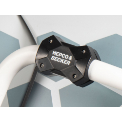 Bagagerie Hepco-Becker / Krauser ✓ JEU DE SLIDEPAD POUR BARRES DE PROTECTION MOTEUR ET RÉSERVOIR AVEC UN DIAMÈTRE DE TUBE DE ...
