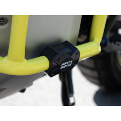 Bagagerie Hepco-Becker / Krauser ✓ JEU DE SLIDEPAD POUR BARRES DE PROTECTION MOTEUR ET RÉSERVOIR AVEC UN DIAMÈTRE DE TUBE DE ...