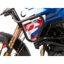 F 900 GS à partir de 2024 ✓ Protections de réservoir noir Hepco-Becker