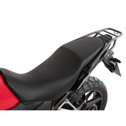 NX 500 à partir de 2024 ✓ Porte paquet tubulaire noire Hepco-Becker