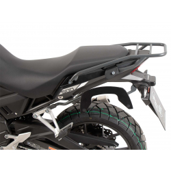NX 500 à partir de 2024 ✓ Porte paquet tubulaire noire Hepco-Becker