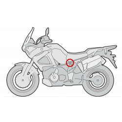 XT 1200 Z / XT 1200 ZE Super Ténéré ✓ Levier leve moto Hepco-Becker