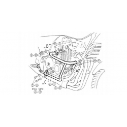 ZR 7 1999-2003 / ZR 7S 2001-2003 ✓ Pare carters Hepco-Becker