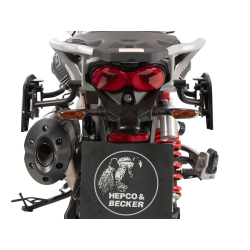 V 85 TT / Strada / Travel à partir de 2024 ✓ Supports de sacoches type C-Bow Hepco-Becker
