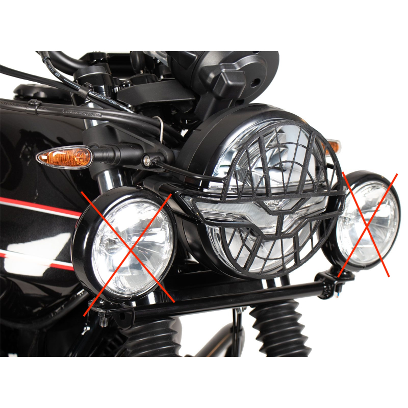 V7 850 Stone Special Edition 2022-2023 ✓ Grille de protection de phare Hepco-Becker