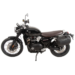 Scrambler 1200 X à partir de 2024 ✓ Support de sacoches type C-Bow Hepco-Becker coté gauche