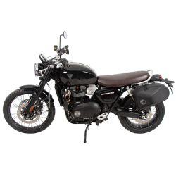 Scrambler 1200 X à partir de 2024 ✓ Support de sacoches type C-Bow Hepco-Becker coté gauche
