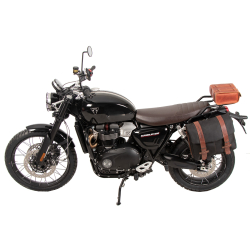 Scrambler 1200 X à partir de 2024 ✓ Porte paquets Noir Hepco-Becker