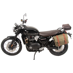 Scrambler 1200 X à partir de 2024 ✓ Porte paquets Noir Hepco-Becker