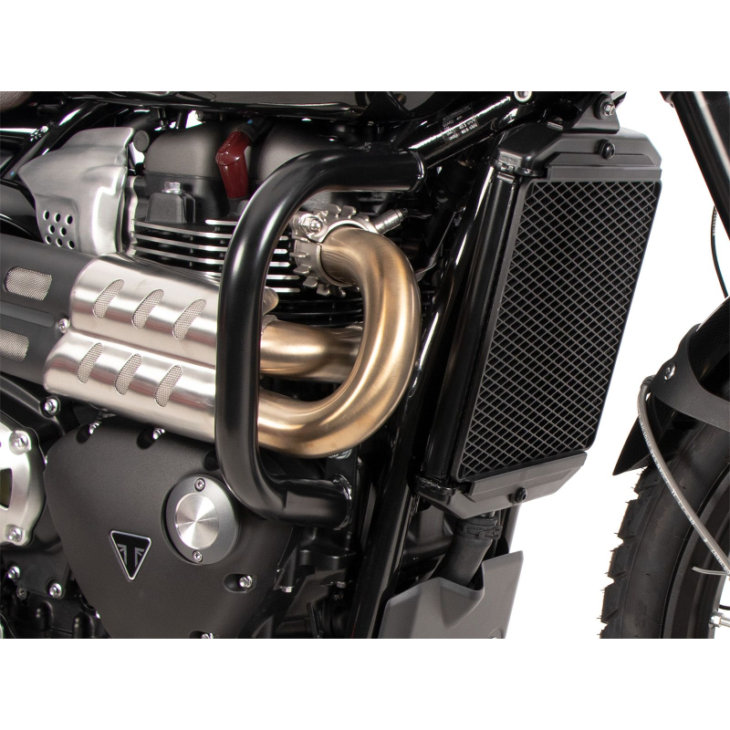 Scrambler 1200 X à partir de 2024 ✓ Pare carters Noir Hepco-Becker