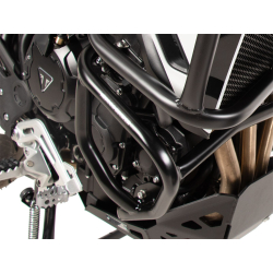 Tiger 900 Rally Pro à partir de 2024 ✓ Pare carters noir Hepco-Becker