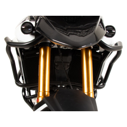 Tiger 900 Rally Pro à partir de 2024 ✓ Protections de réservoir "SOLID" noir Hepco-Becker