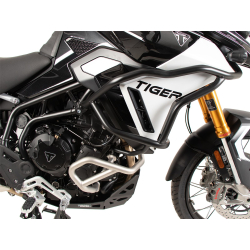 Tiger 900 Rally Pro à partir de 2024 ✓ Protections de réservoir blanc Hepco-Becker