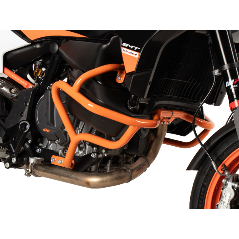 890 SMT à partir de 2023 ✓ Pare carters orange Hepco-Becker