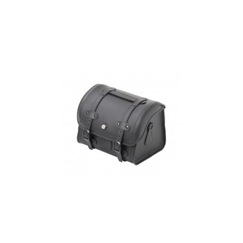Bagagerie Hepco-Becker / Krauser ✓ Sacoche Cuir Rugged Noir Smallbag HEPCO-BECKER + kit pour 6505240102