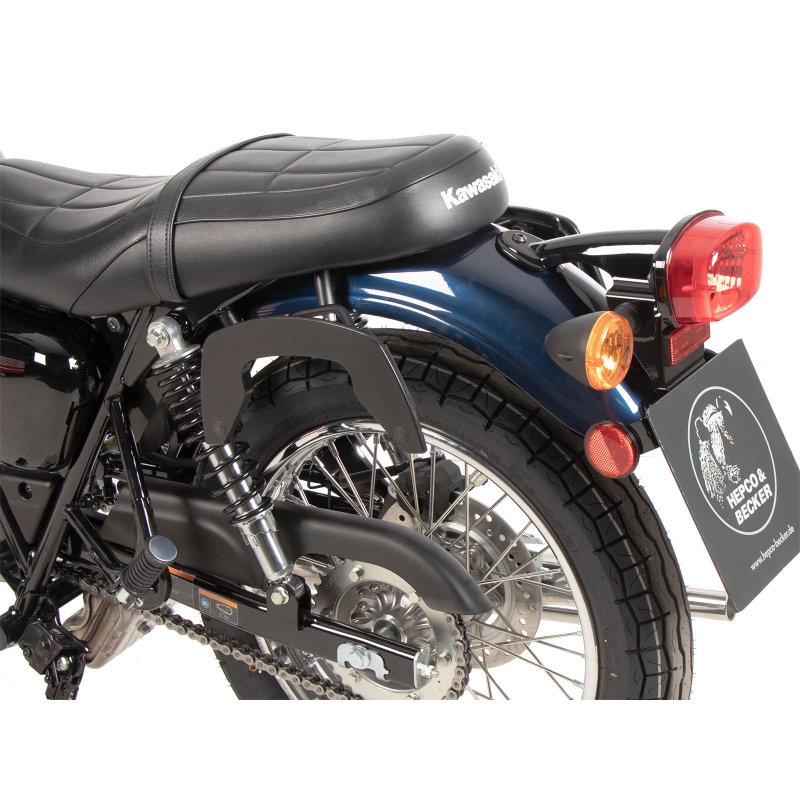 W 230 / Meguro S1 à partir de 2025 ✓ Supports de sacoches type C-Bow Hepco-Becker Noir
