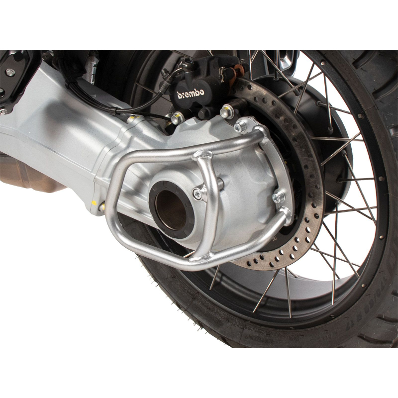 Stelvio 1000 2024- ✓ Protection de cardan "argent" Hepco-Becker