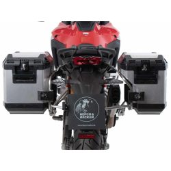 Multistrada V4 / S / Pikes Peak / Rally / RS 2025 ✓ Ensemble supports + valises Xplorer Cutout Set - Alu