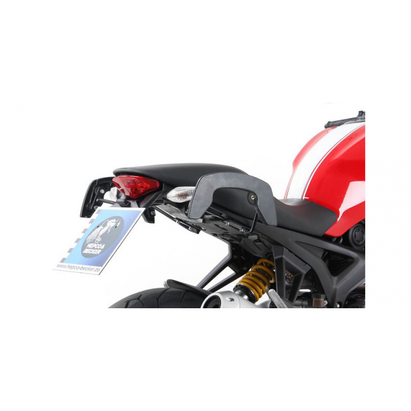 Monster 1100 evo à partir de 2010 ✓ Supports de sacoches type C-Bow Hepco-Becker