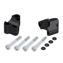 990 duke à partir de 2024 ✓ Rehausseur de guidon Hepco Becker 25 mm noir