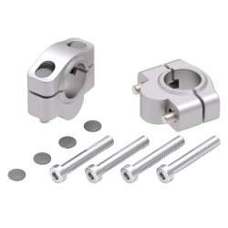 Ténéré 700 Rally à partir de 2025 ✓ Rehausseur de guidon Hepco Becker 20 mm argent