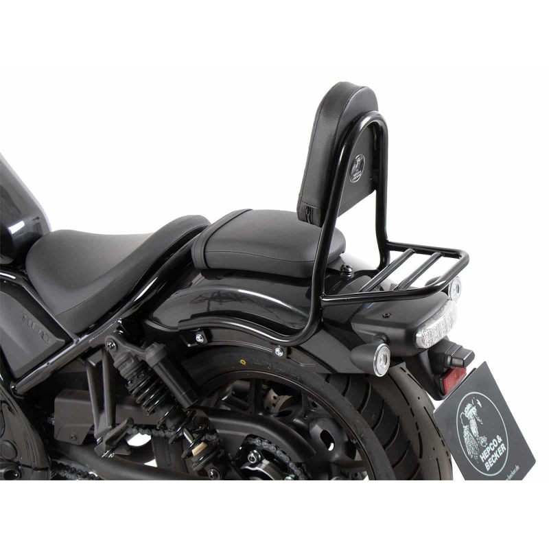 CMX 1100 Rebel 2025- ✓ Sissybar Hepco-Becker avec porte paquet tubulaire