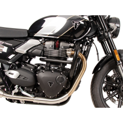 Speed Twin 900 à partir de 2025 ✓ Pare carters Noir Hepco Becker
