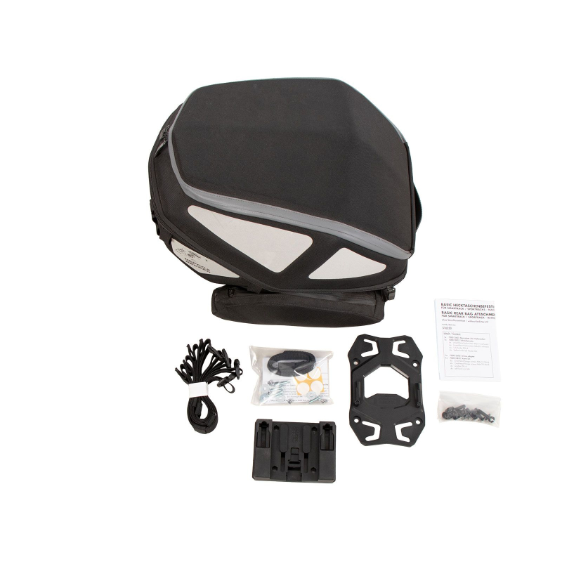 Bagagerie Hepco-Becker / Krauser ✓ Sacoche de selle Royster Noir HEPCO-BECKER + adaptateur Basic