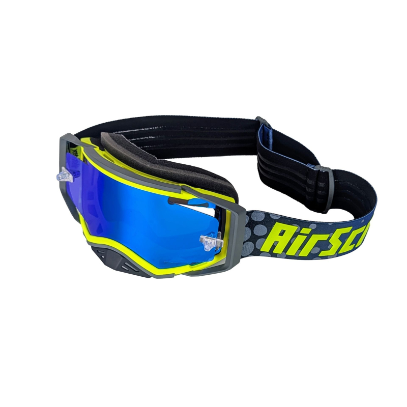 AERO EX ✓ Masque AirScreen AERO EX MR1 - Couleur écran Iridium Bleu