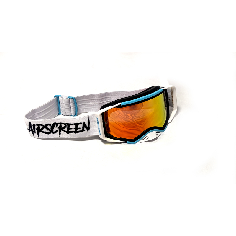 AERO MX ✓ Masque AirScreen AERO MX 02 - Couleur écran Iridium Rouge + Clair