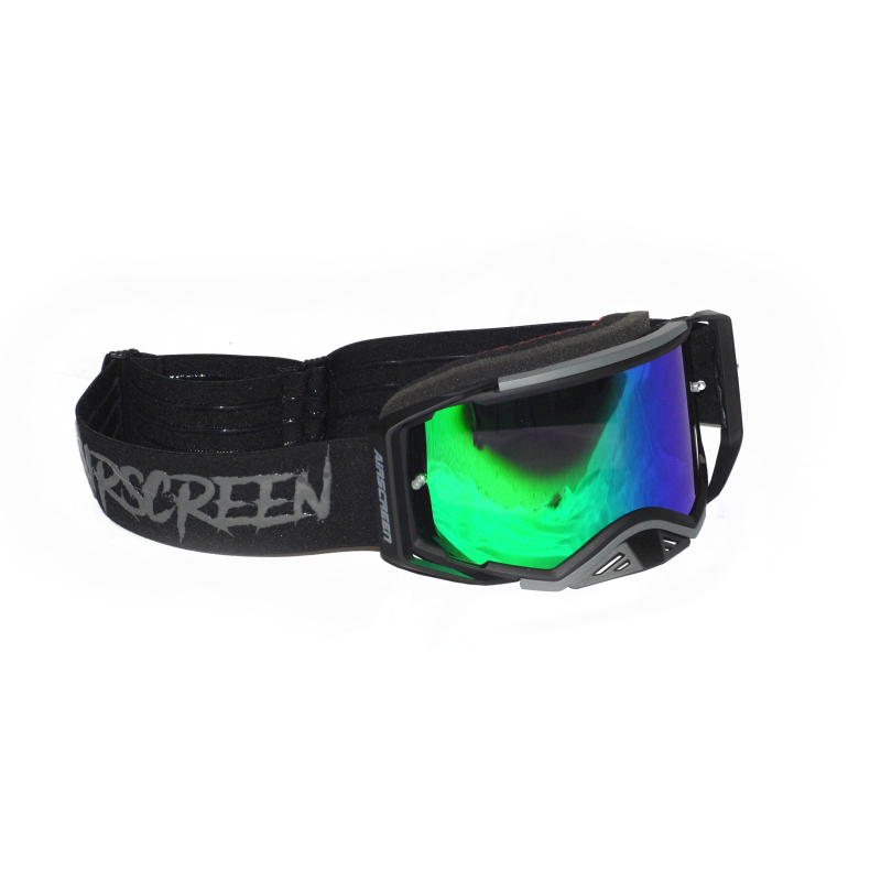 AERO MX ✓ Masque AirScreen AERO MX 04 - Couleur écran Iridium Vert + Clair
