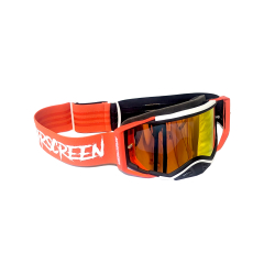 AERO MX ✓ Masque AirScreen AERO MX 06 - Couleur écran Iridium Rouge + Clair