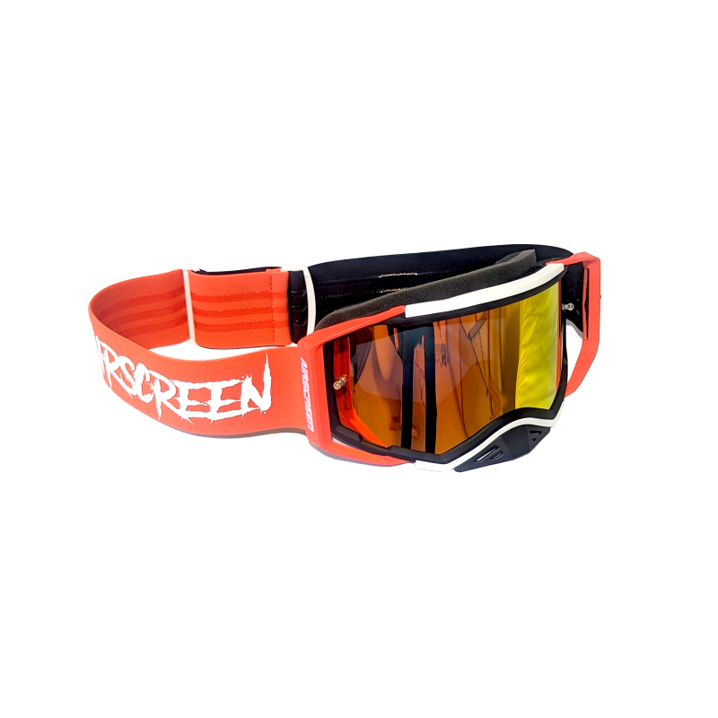 AERO MX ✓ Masque AirScreen AERO MX 06 - Couleur écran Iridium Rouge + Clair