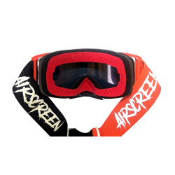 AERO MX ✓ Masque AirScreen AERO MX 06 - Couleur écran Iridium Rouge + Clair