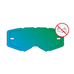Accessoires ✓ AirScreen écran de remplacement AERO EX - Hydrophobe iridium Vert