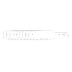 Accessoires ✓ AirScreen AERO MX - lot de 10 Tears-offs