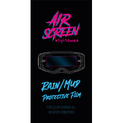 Accessoires ✓ AirScreen Rain/Mud, film universels Hydrophobe 50mm - Kit 1 film