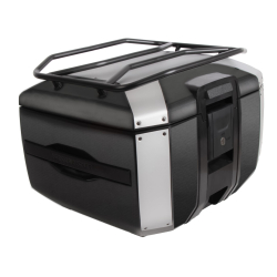 Bagagerie Hepco-Becker / Krauser ✓ Top case Xcore 40 Noir / Argent - HEPCO-BECKER