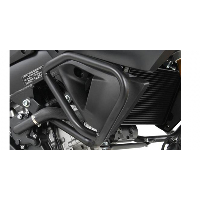 V-Strom 1000 ABS 2014-2019 ✓ Pare carters Noir Hepco-Becker