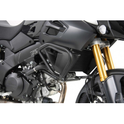 V-Strom 1000 ABS 2014-2019 ✓ Pare carters Noir Hepco-Becker