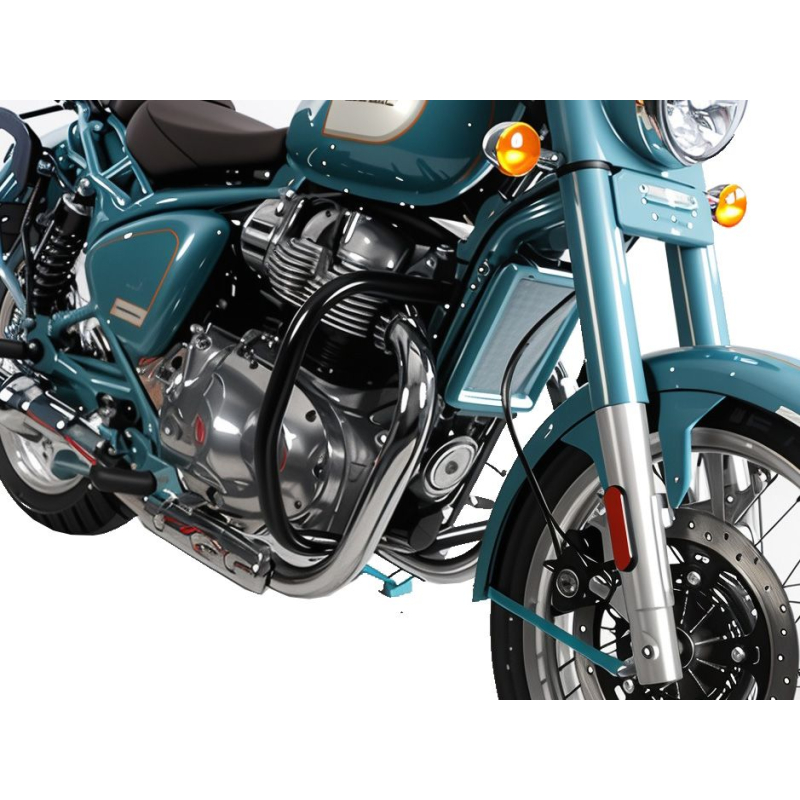 Classic 650 à partir de 2025 ✓ Pare carters Noir Hepco-Becker
